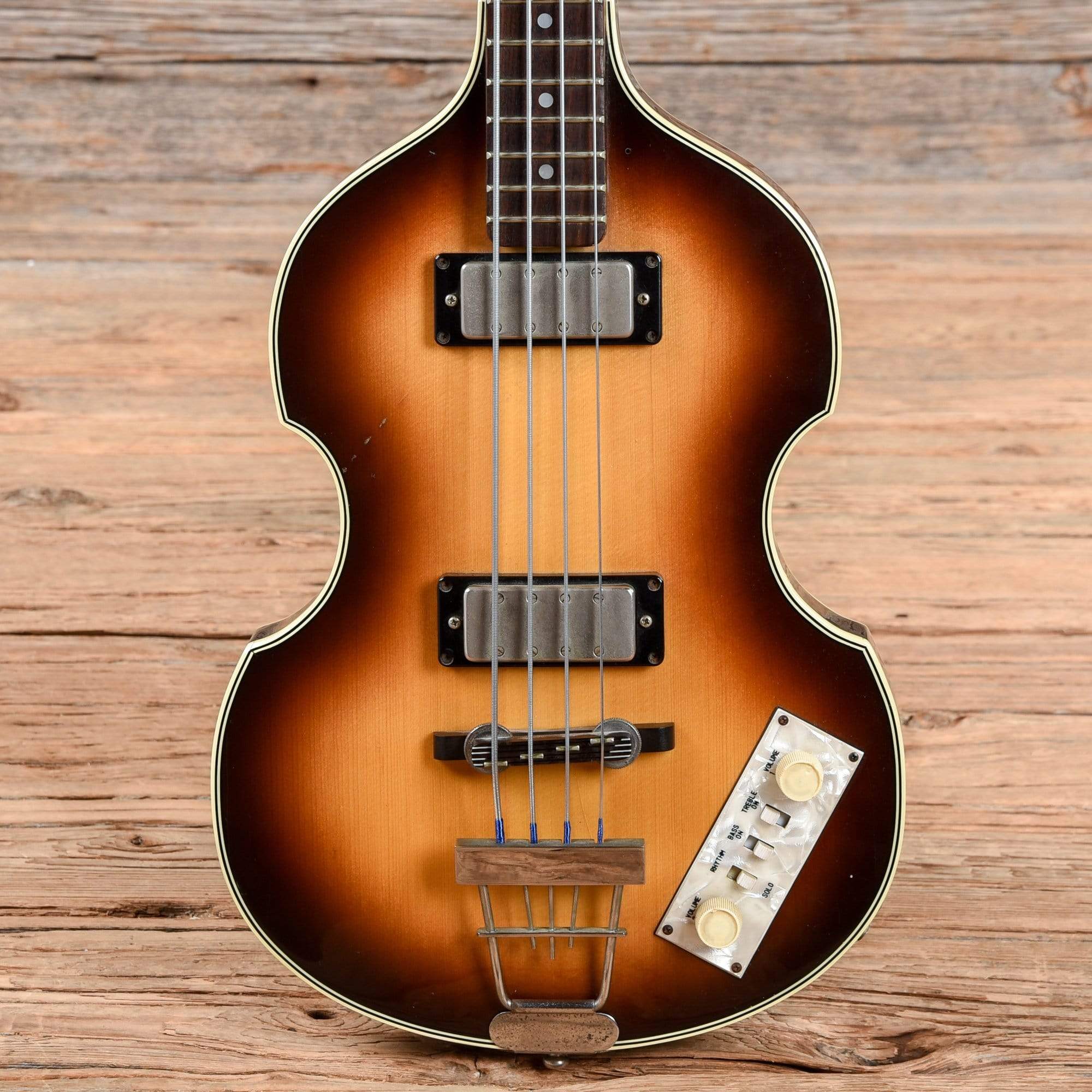 Greco Violin Bass Sunburst 1985 – Chicago Music Exchange