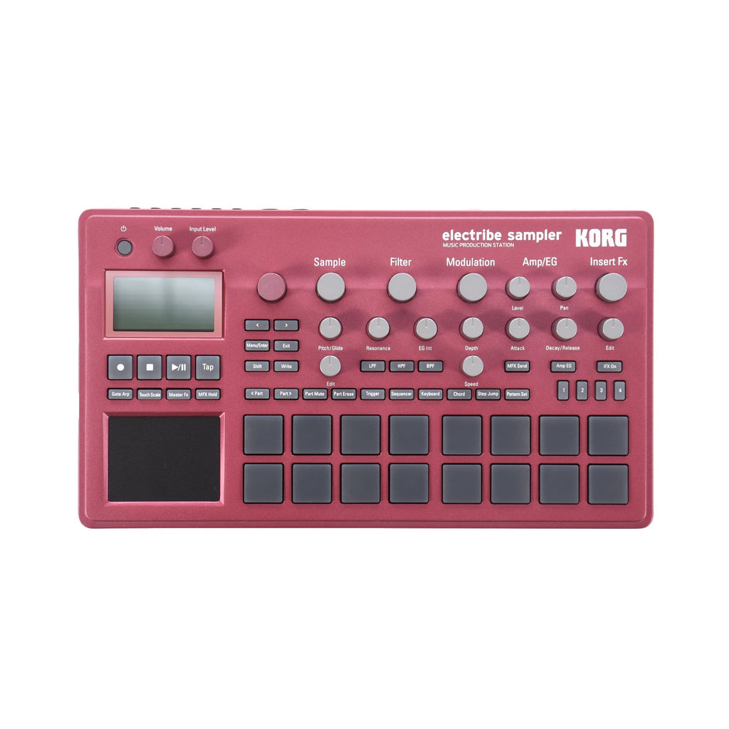 Korg Electribe Sampler Metallic Red – Chicago Music Exchange