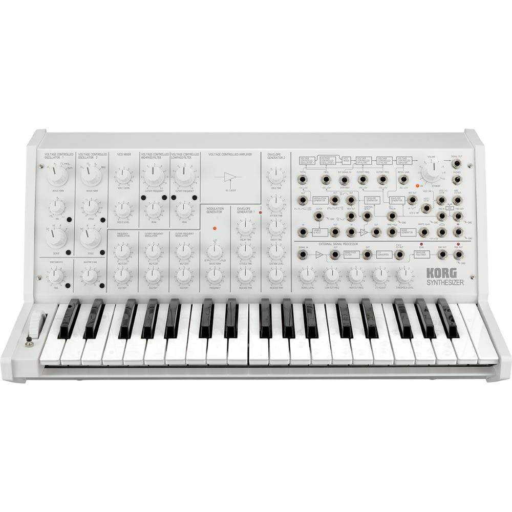 Korg Ms Fs Full Size Ms Synthesizer White Chicago Music Exchange