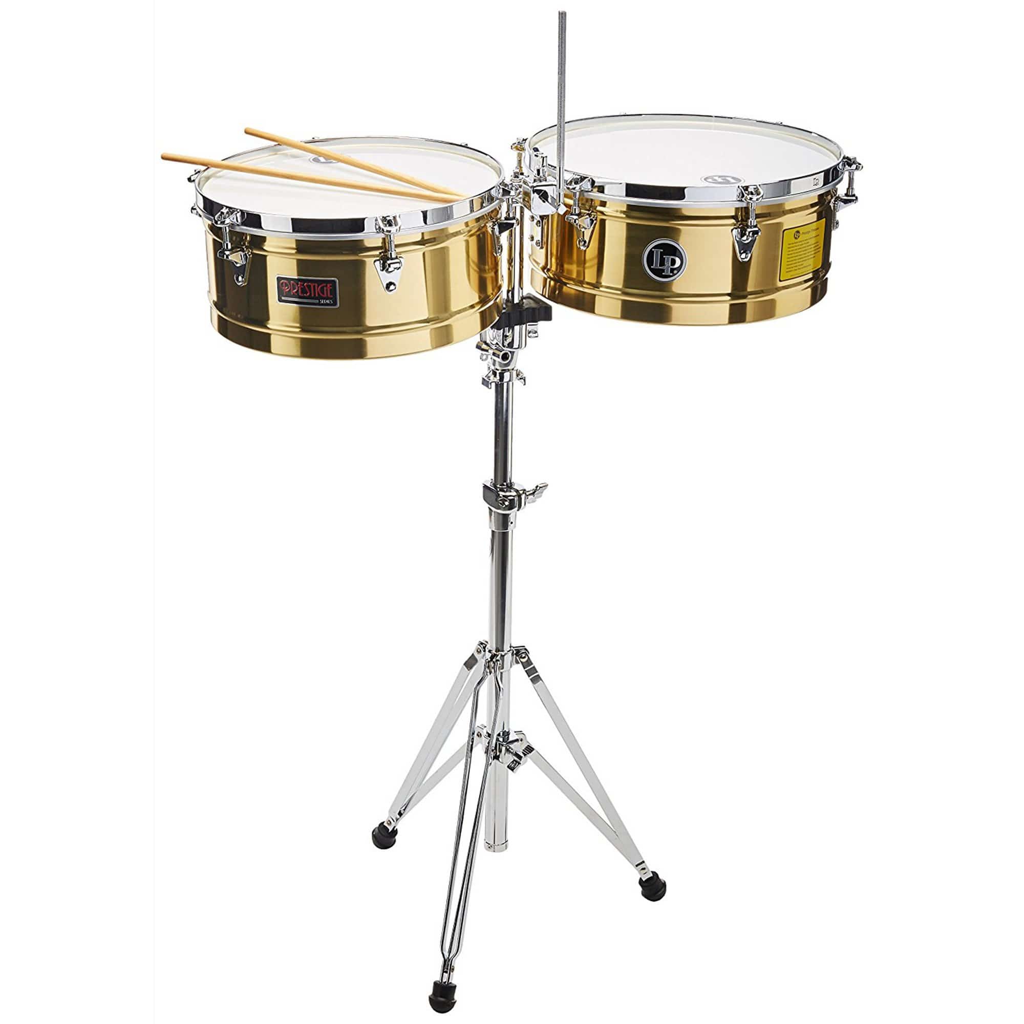 LP Prestige 14&amp;quot; and 15&amp;quot; Timbales Brass – Chicago Music Exchange