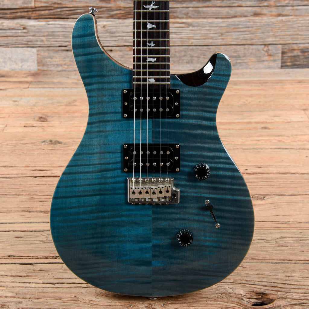 PRS SE Custom 24 Sapphire 2014 – Chicago Music Exchange