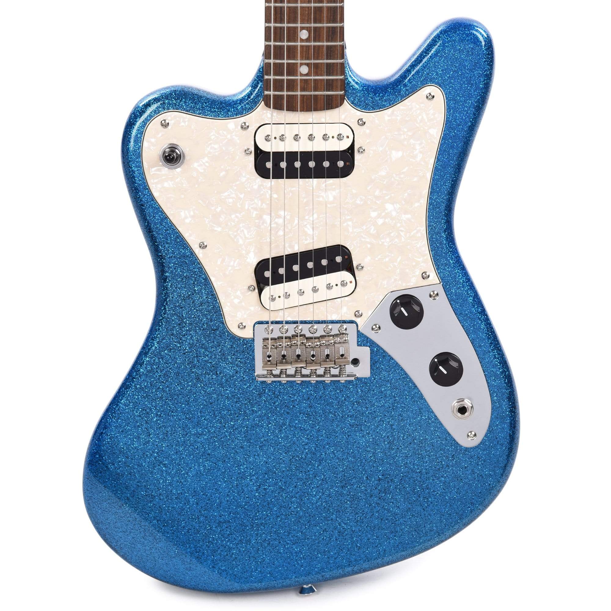 Squier Paranormal Super-Sonic Blue Sparkle – Chicago Music Exchange