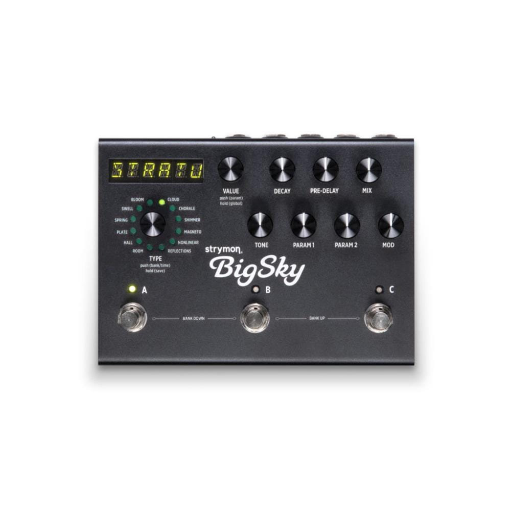 Strymon Limited Edition Midnight BigSky Multidimensional Reverberator Pedal