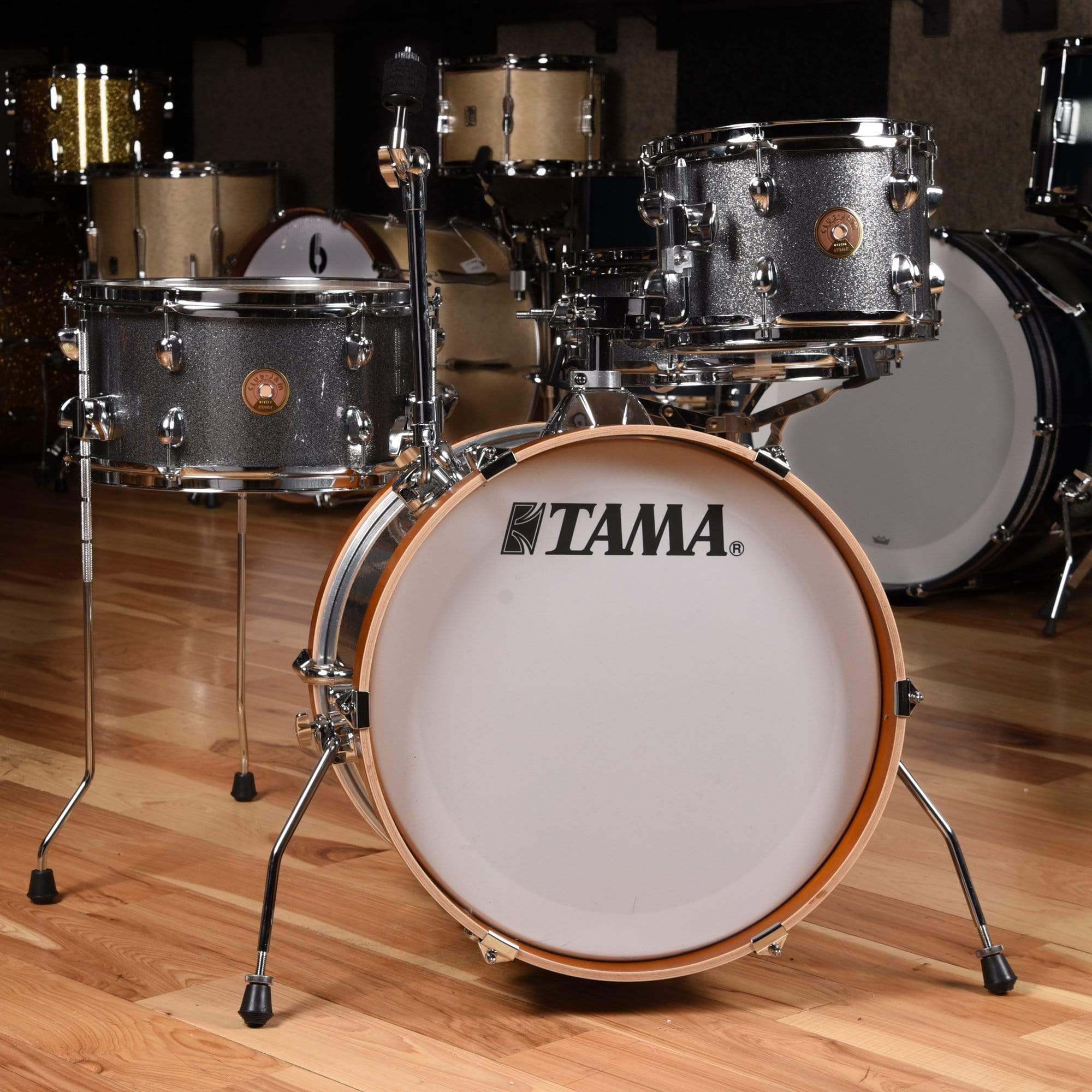 Tama Club Jam 10/14/18/5x13 4pc. Drum Kit Galaxy Silver – Chicago Music  Exchange