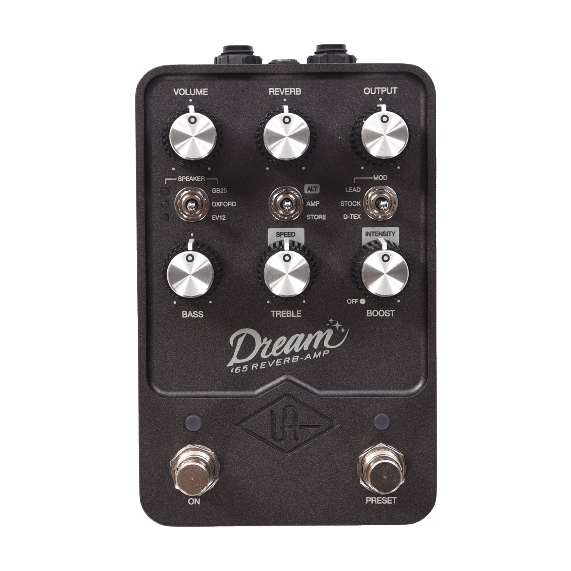 UNIVERSAL AUDIO UAFX Dream ´65 Reverb Amplifier 100％の買戻し