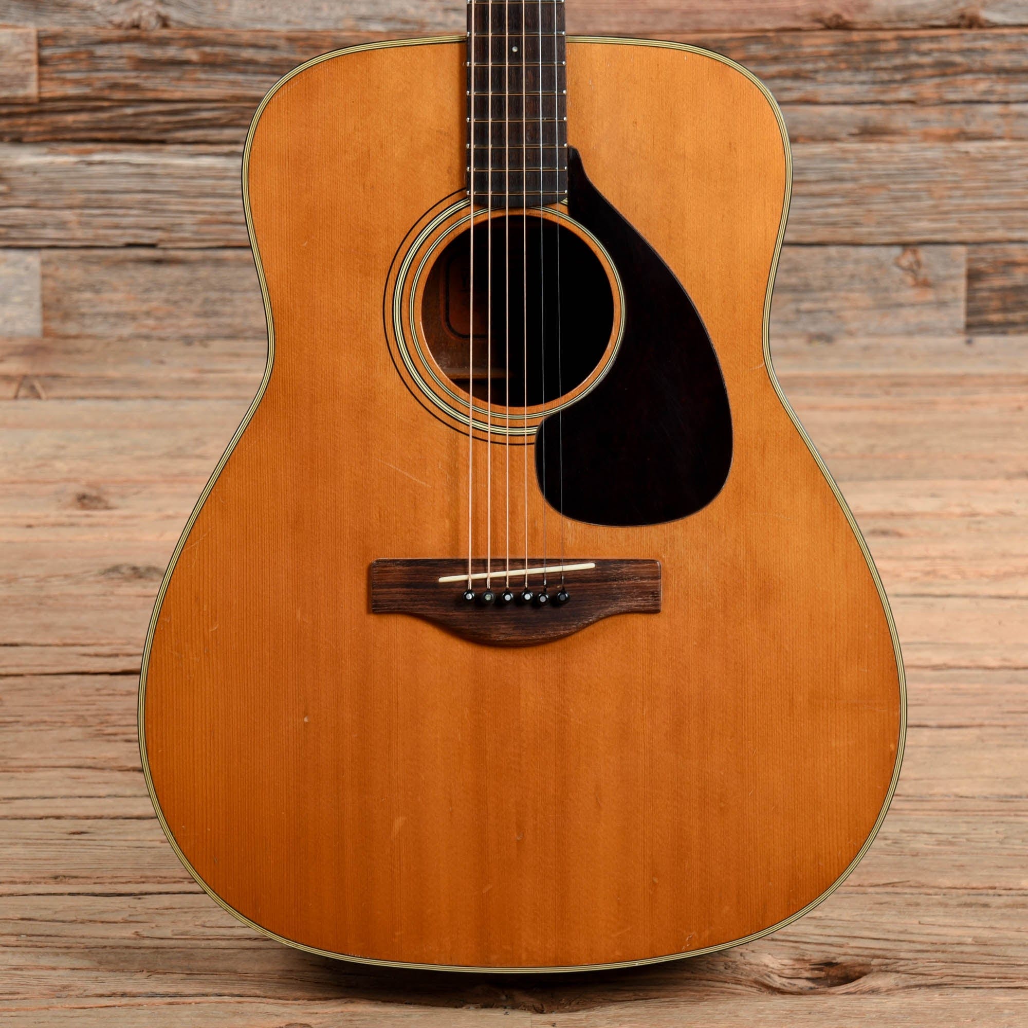 Yamaha FG-180 Jumbo Dreadnought Natural 1970s – Chicago