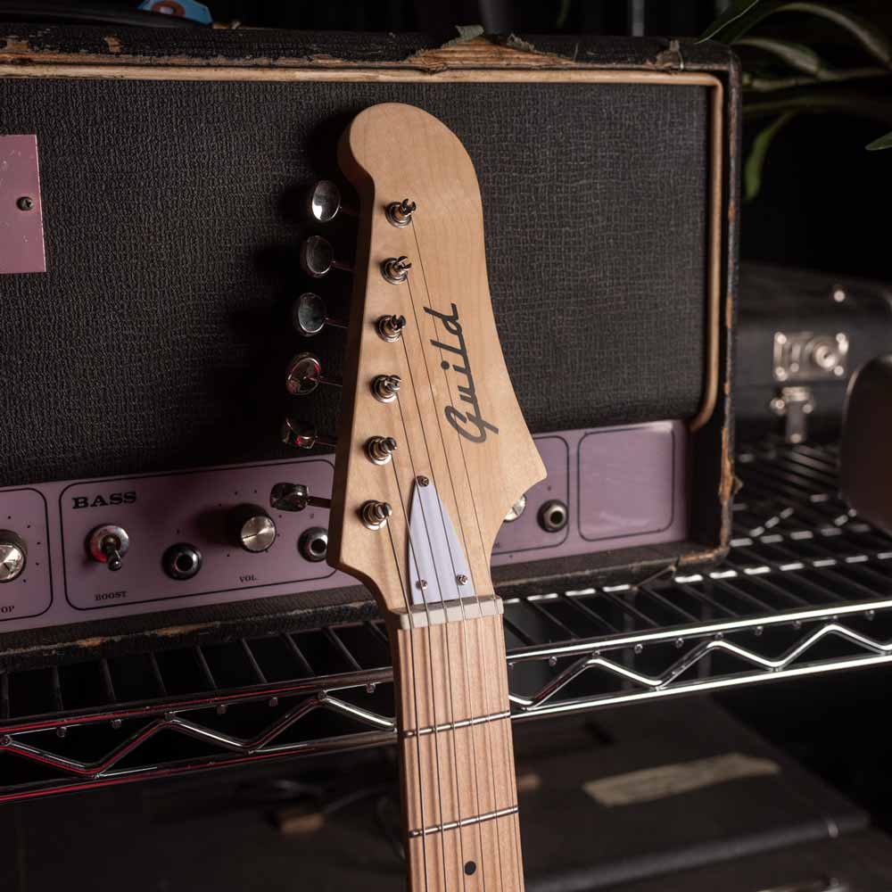 Guild Surfliner Headstock Detail