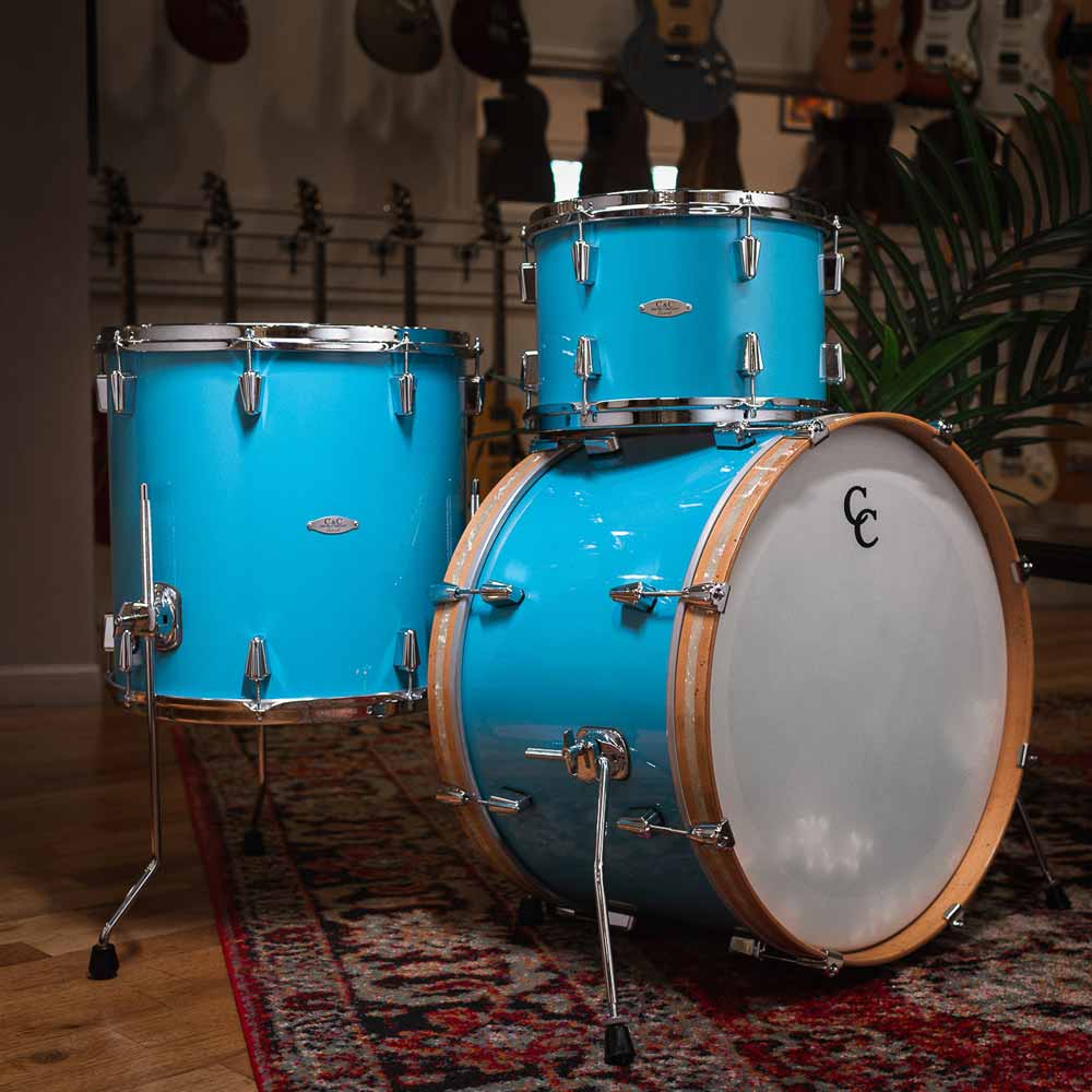 C&C Drum Kit Blue