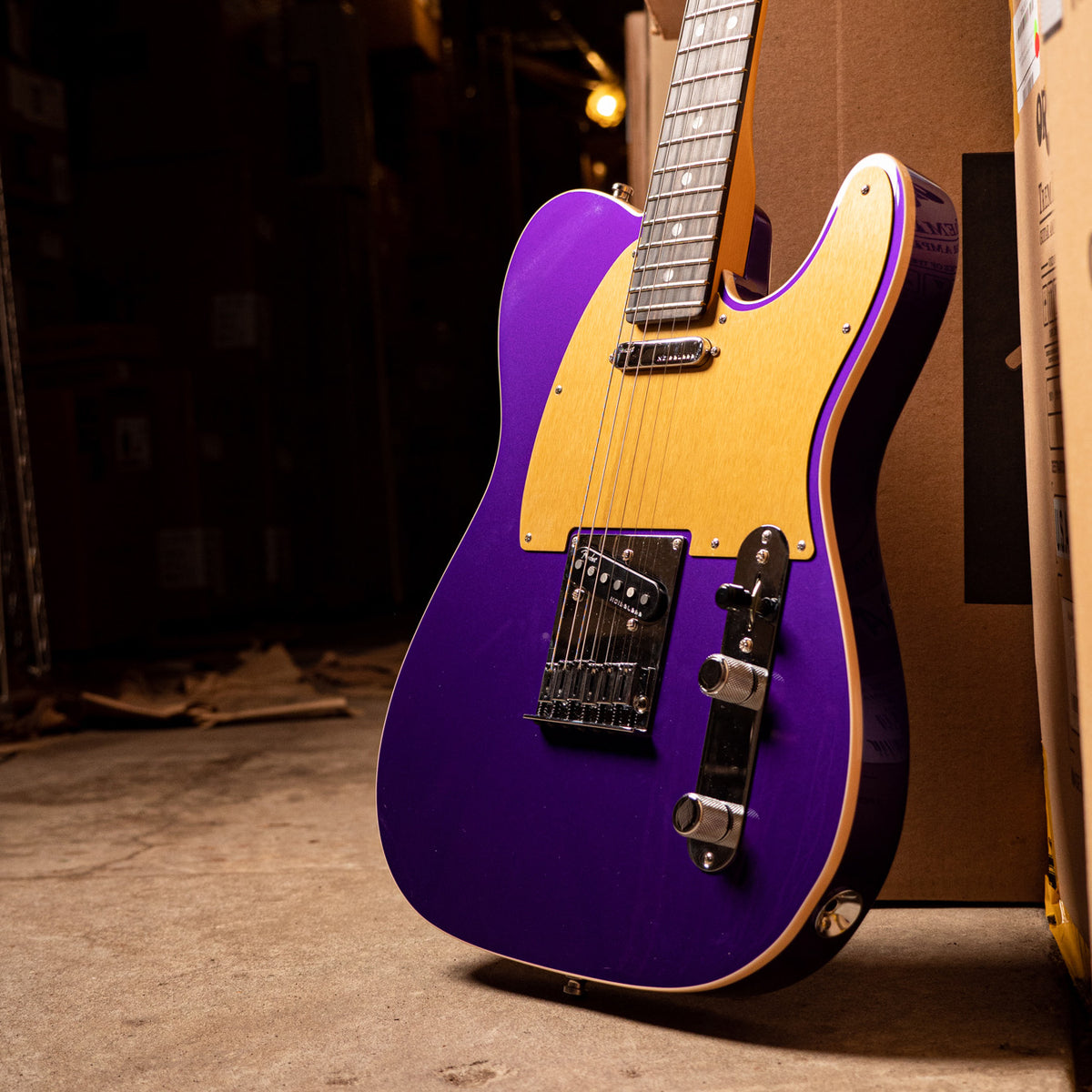 Fender American Ultra Plum Metallic