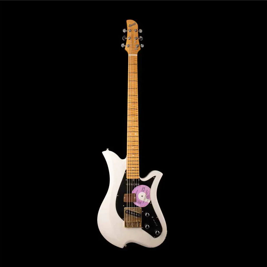 Bacci Leonardo Funk Machine Dual-Ouput Baritone White Front