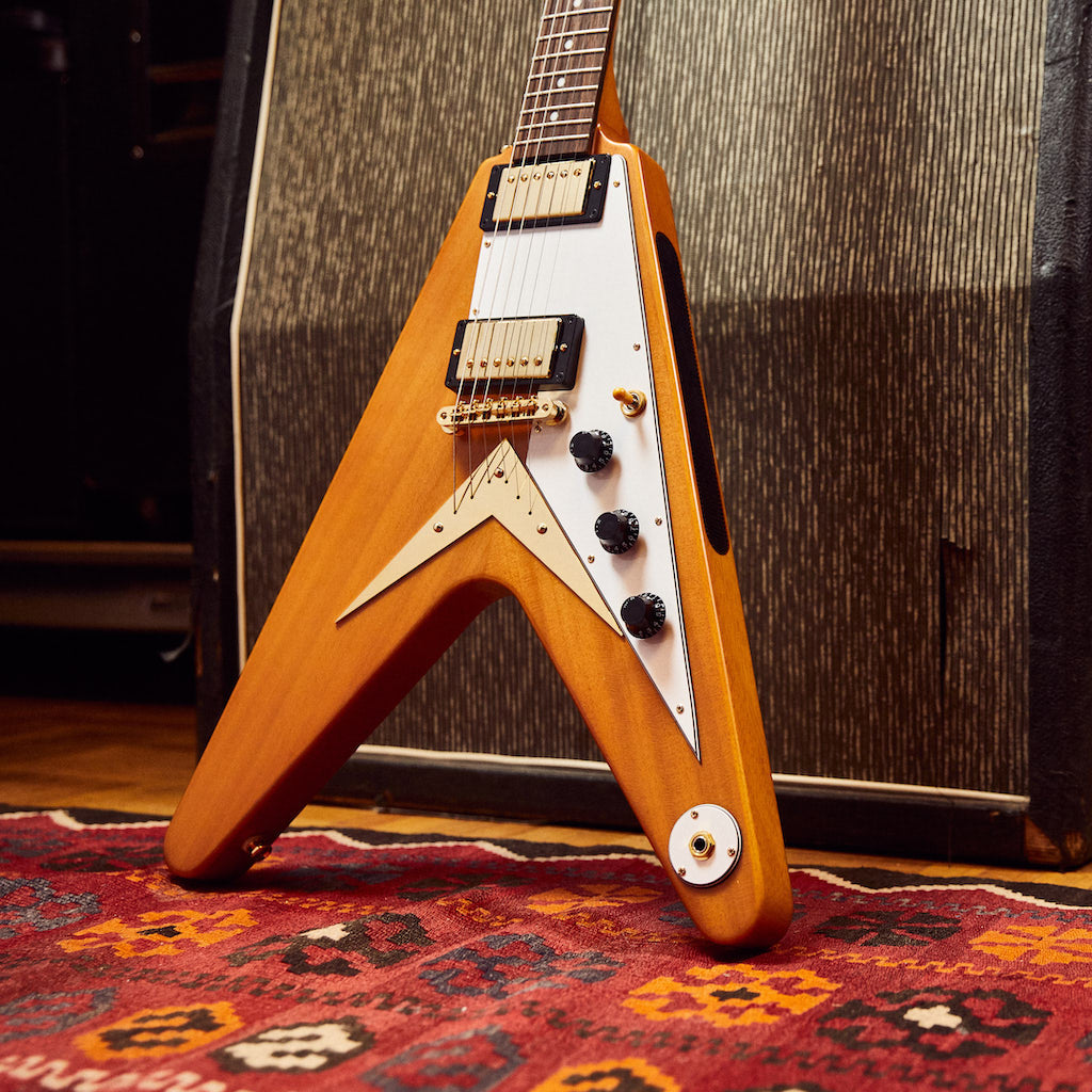 Epiphone | 1958 Korina Flying V & Explorer – Chicago Music Exchange