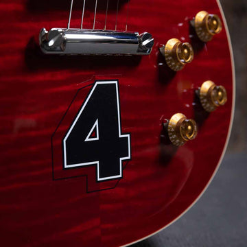 Gibson Les Paul 4 Limited Edition Sticker Detail