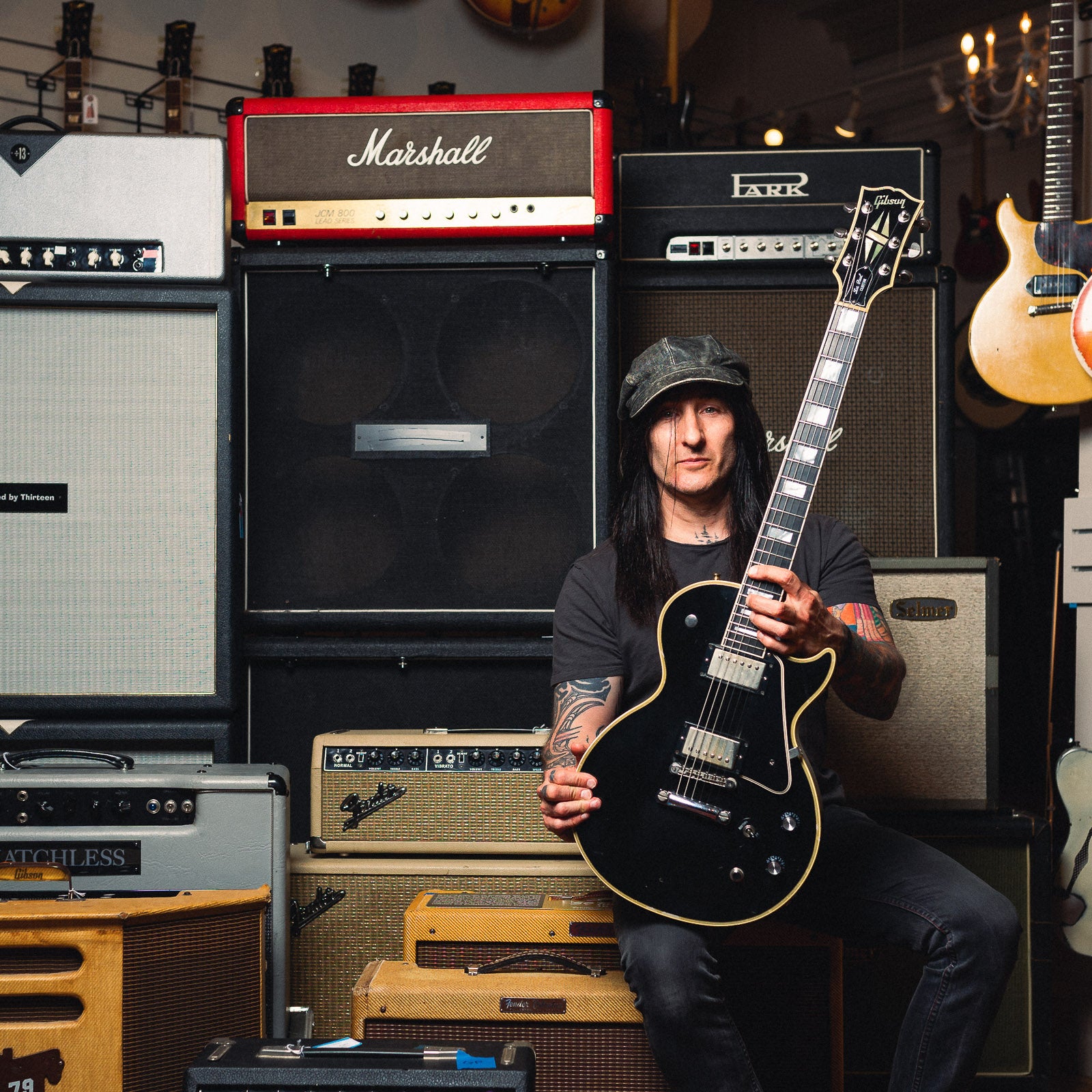 Richard Fortus Stage Played Gibson