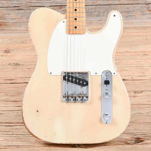 Vintage Vibes: 1956 Blonde Fender Esquire – Chicago Music Exchange