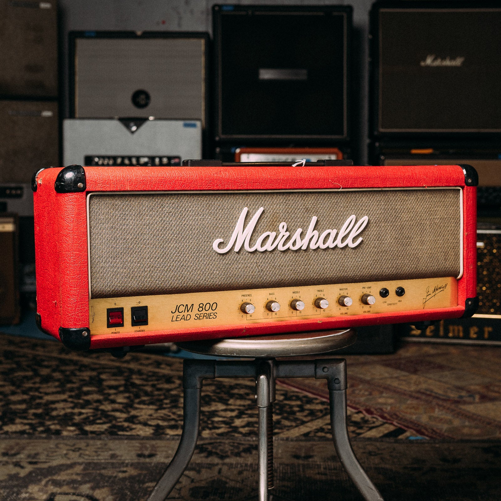 Marshall JCM800 MK2 Master Model 100 Lead (Red) Model 2204