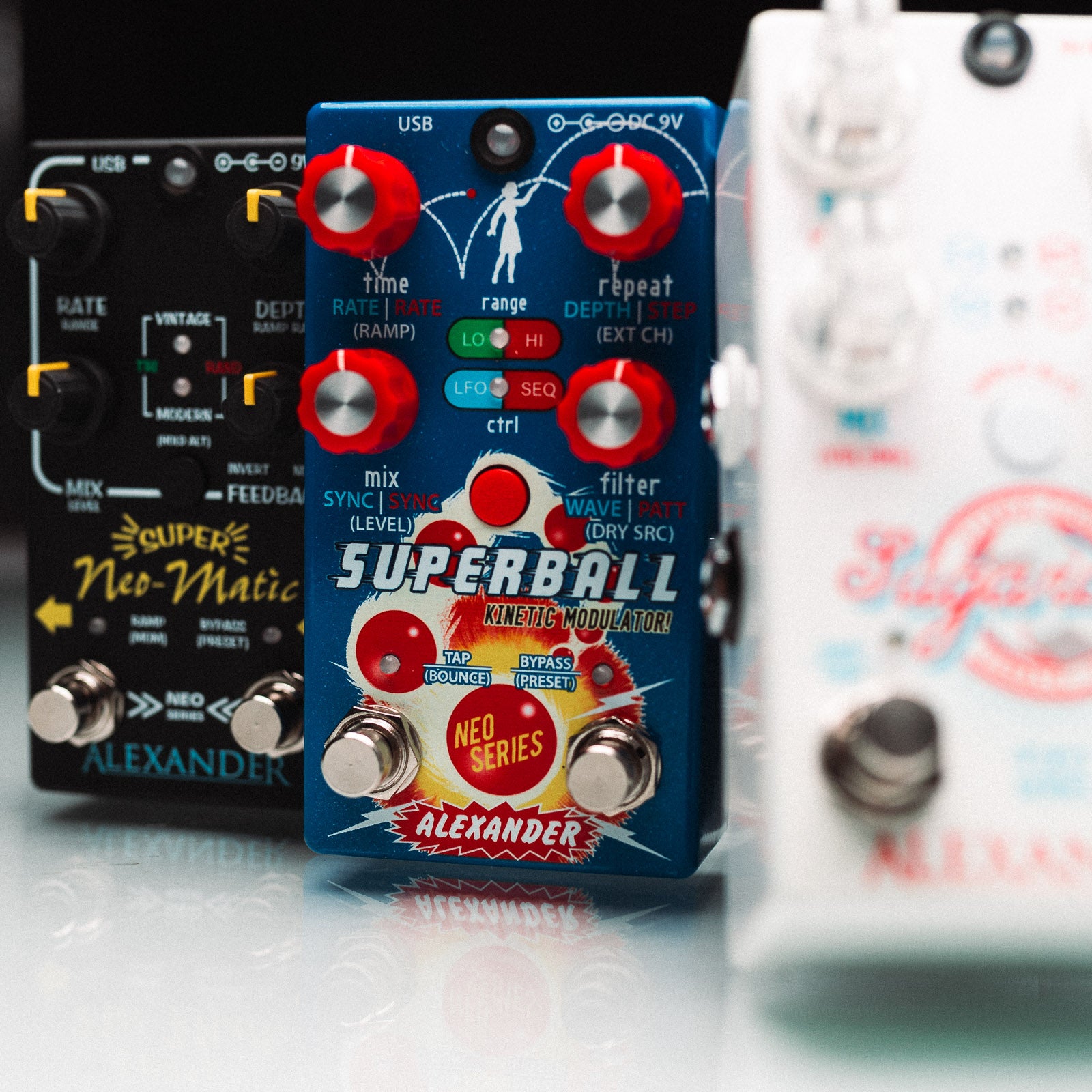 Alexander Pedals Superball Pitch Shifter/Delay