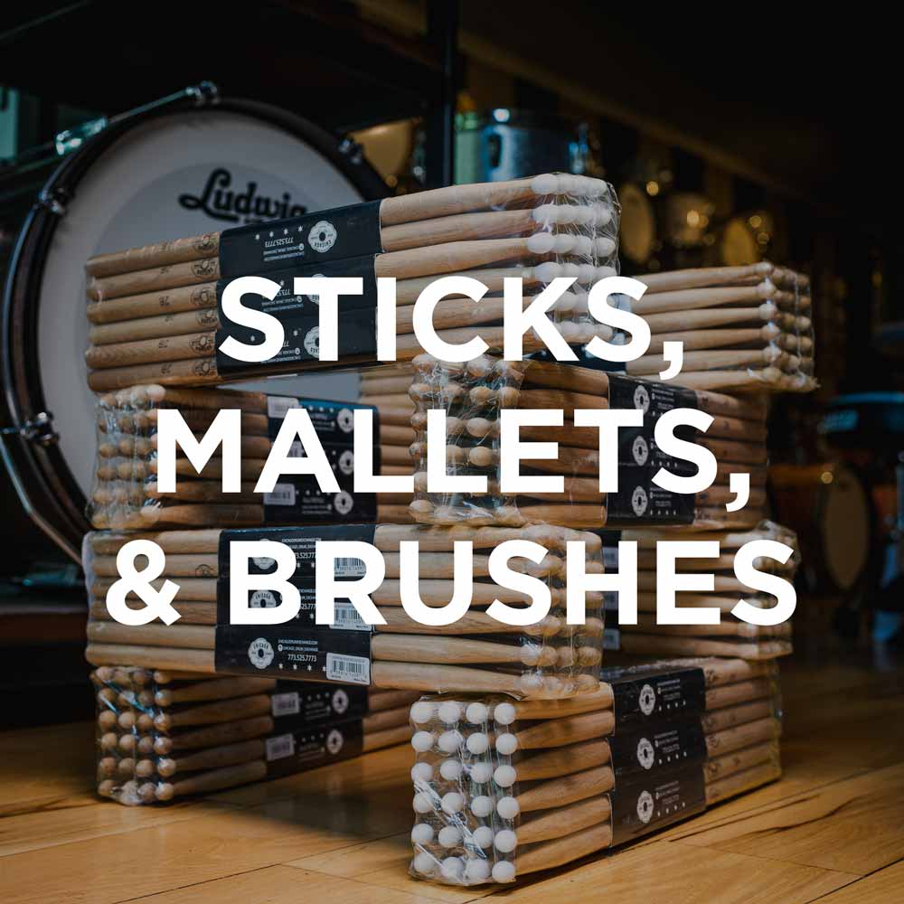 Shop Drumsticks, Mallets, & Brushes