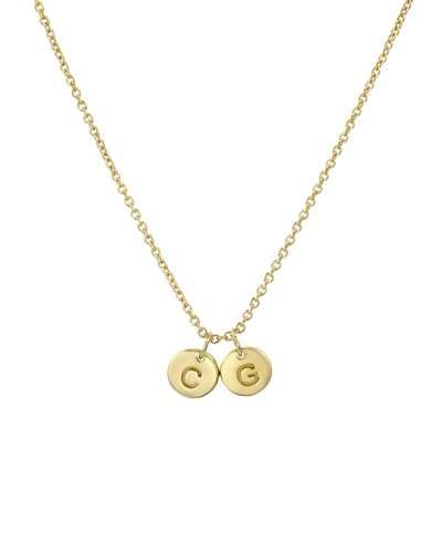 M Initial Lock Pendant Short Necklace – US Jewelry House