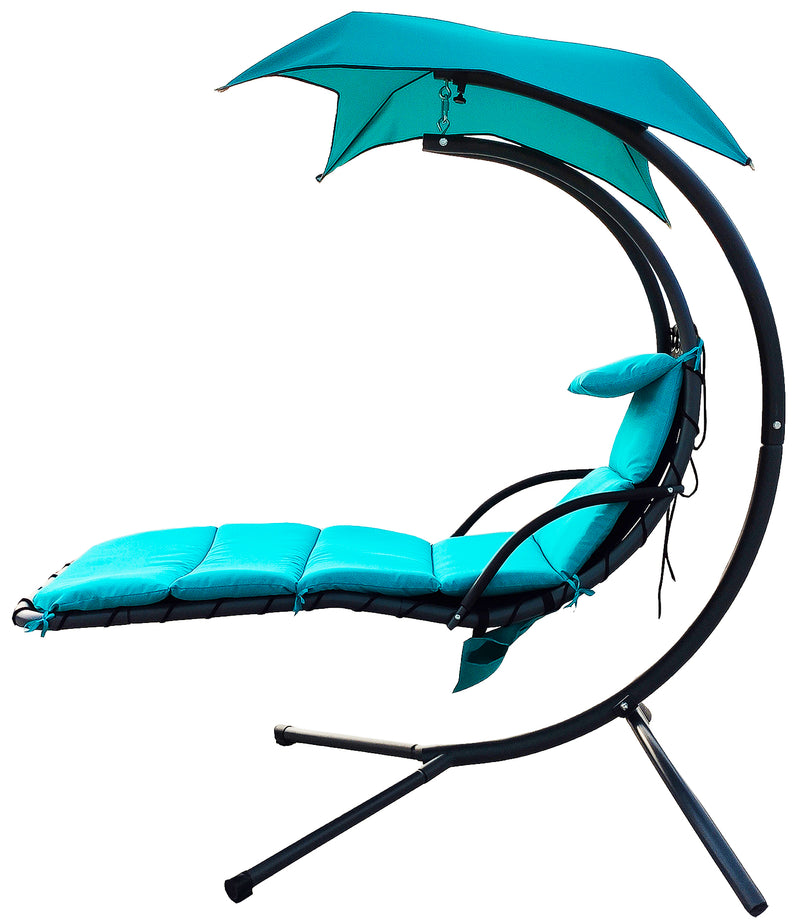 balancefrom hanging rocking curved chaise