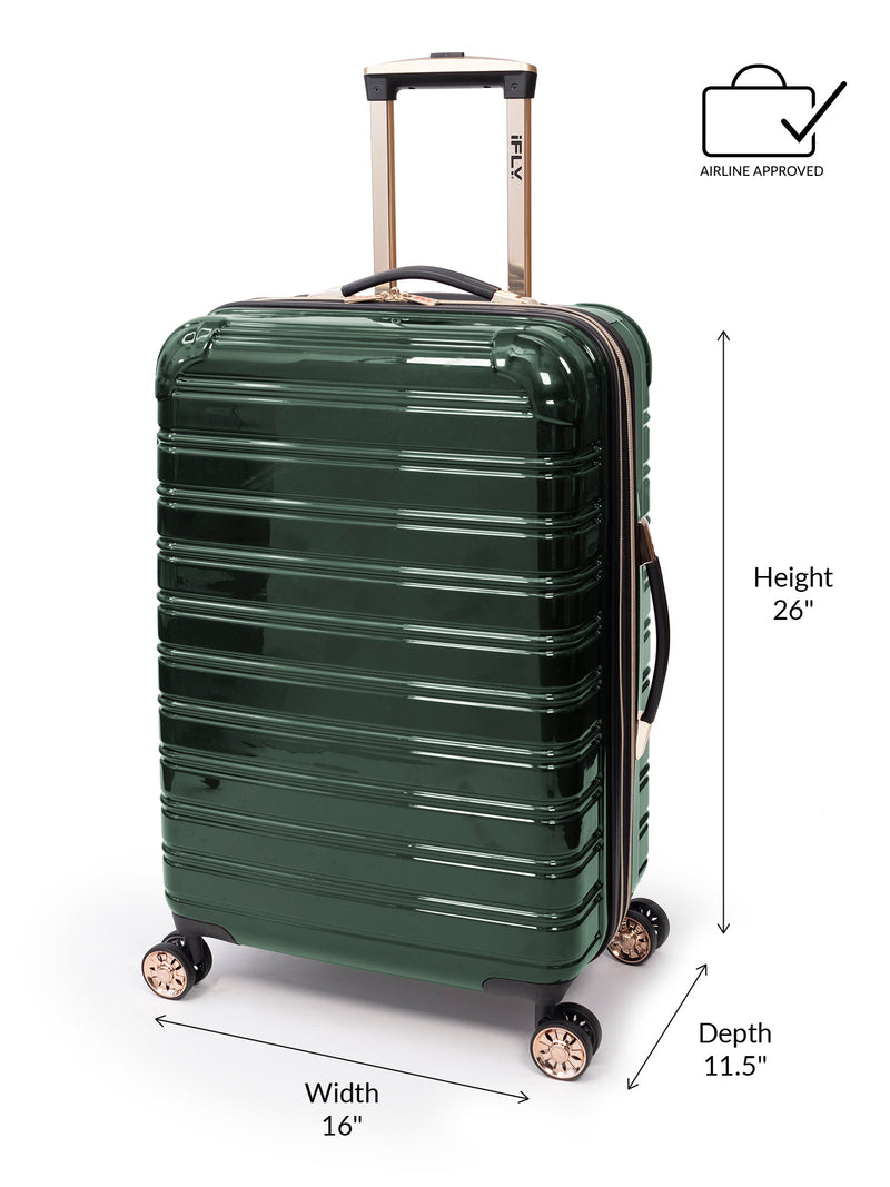 ifly hard sided luggage fibertech