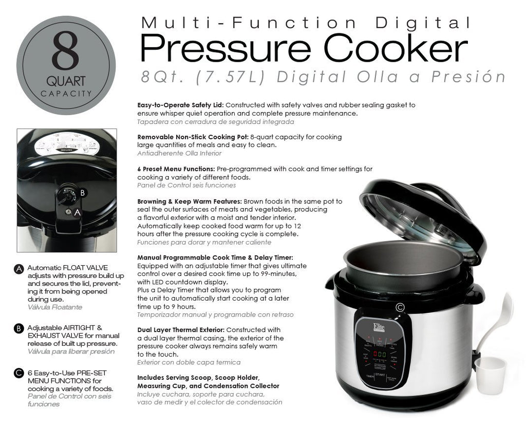 how to saute in elite platinum pressure cooker