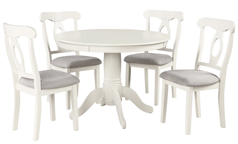 angel line 5 piece lindsey dining set