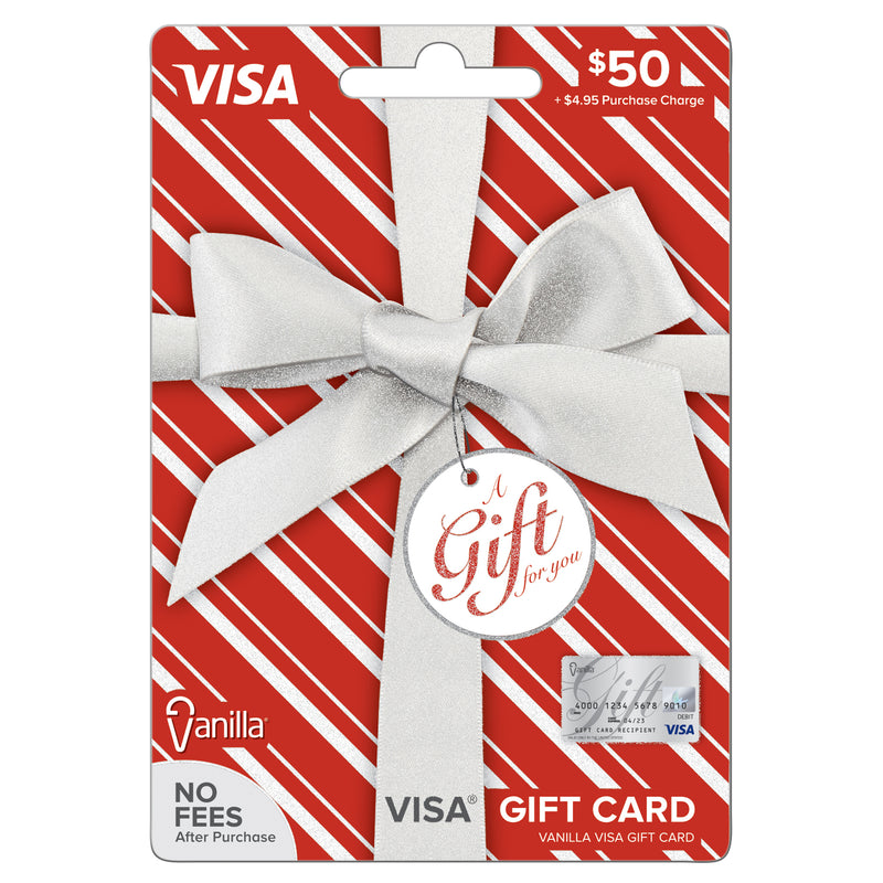 Vanilla Visa 50 Metallic Pattern Gift Card UnitedSlickMart