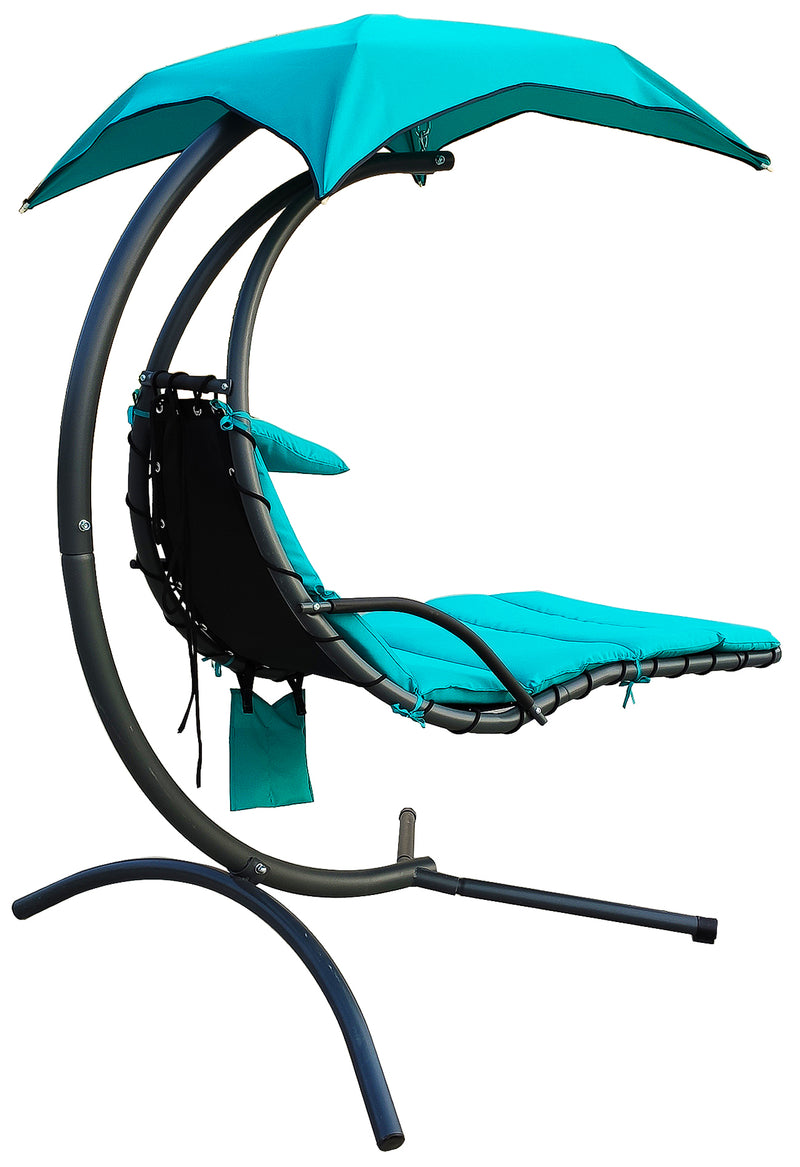 balancefrom hanging rocking curved chaise