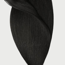 Load image into Gallery viewer, #1 Jet Black Color Fusion Hair Extensions 