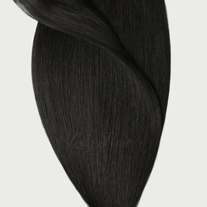 #1 Jet Black Color Halo Hair Extensions