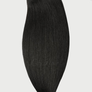 #1 Jet Black Color Hair Tape In Hair Extensions