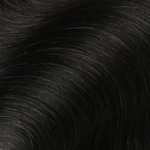 Load image into Gallery viewer, #1 Jet Black Color Halo Hair Extensions 