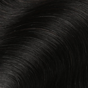 #1 Jet Black Color Hair Tape In Hair Extensions