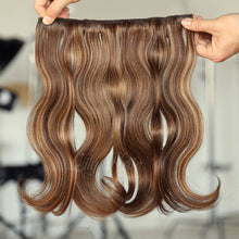 Load image into Gallery viewer, #2/12 Highlights Color Micro Ring Hair Extensions 