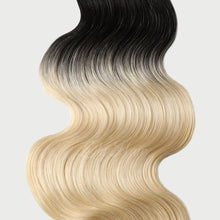 Load image into Gallery viewer, #1B/613 Ombre Color Halo Hair Extensions 