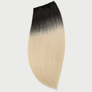 #1B/613 Ombre Color Halo Hair Extensions