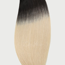 Load image into Gallery viewer, #1B/613 Ombre Color Hair Tape In Hair Extensions 