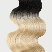 Load image into Gallery viewer, #1B/613 Ombre Color Hair Tape In Hair Extensions 