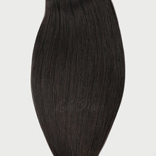 Load image into Gallery viewer, #1B Espresso Black Color Halo Hair Extensions 