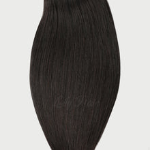 Load image into Gallery viewer, #1B Espresso Color Hair Tape In Hair Extensions 