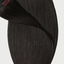 Load image into Gallery viewer, #1B Espresso Black Color Halo Hair Extensions 