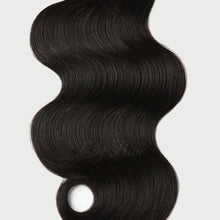 Load image into Gallery viewer, #1B Espresso Black Color Fusion Hair Extensions 