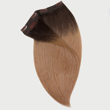 Load image into Gallery viewer, #2/12 Ombre Color Clip-in hair Extensions-11pc. 