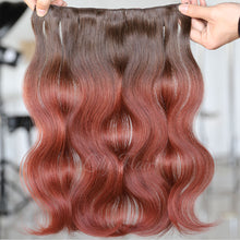 Load image into Gallery viewer, #2/33B Ombre Color Clip-in hair Extensions-11pc. 