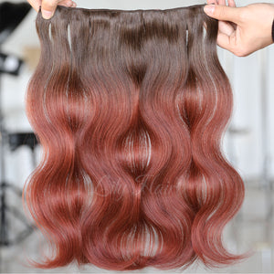 #2/33B Ombre Color Clip-in hair Extensions-11pc.