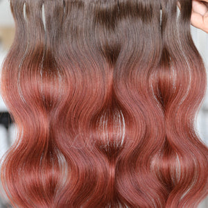 #2/33B Ombre Color Fusion Hair Extensions