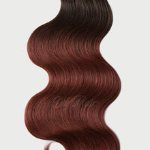 Load image into Gallery viewer, #2/33B Ombre Color Hair Tape In Hair Extensions 