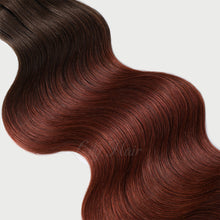 Load image into Gallery viewer, #2/33B Ombre Color Halo Hair Extensions 