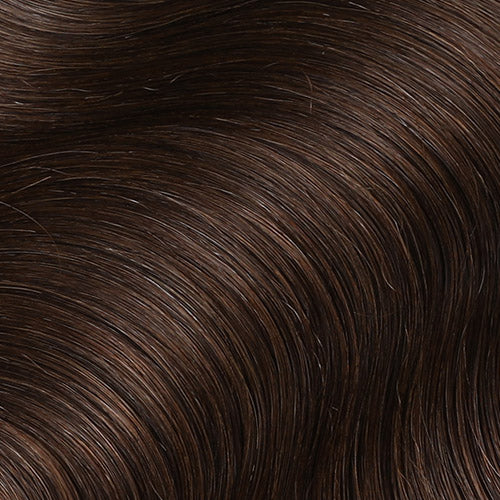 #2 Dark Chocolate Color Fusion Hair Extensions