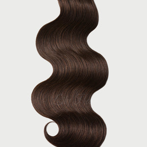 #2 Dark Chocolate Color Hair Tape In Hair Extensions